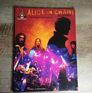 Alice In Chains Unplugged Guitar Tab Acoustic Songbook Tablature Hal Leonard